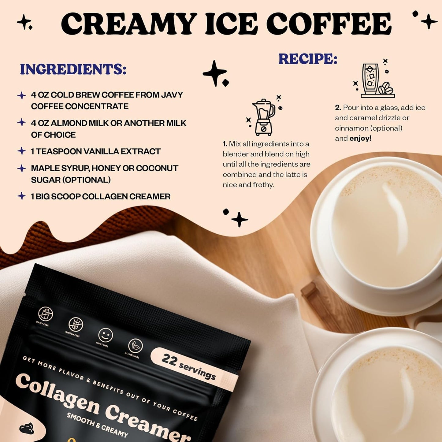 Collagen Creamer - 22 Servings