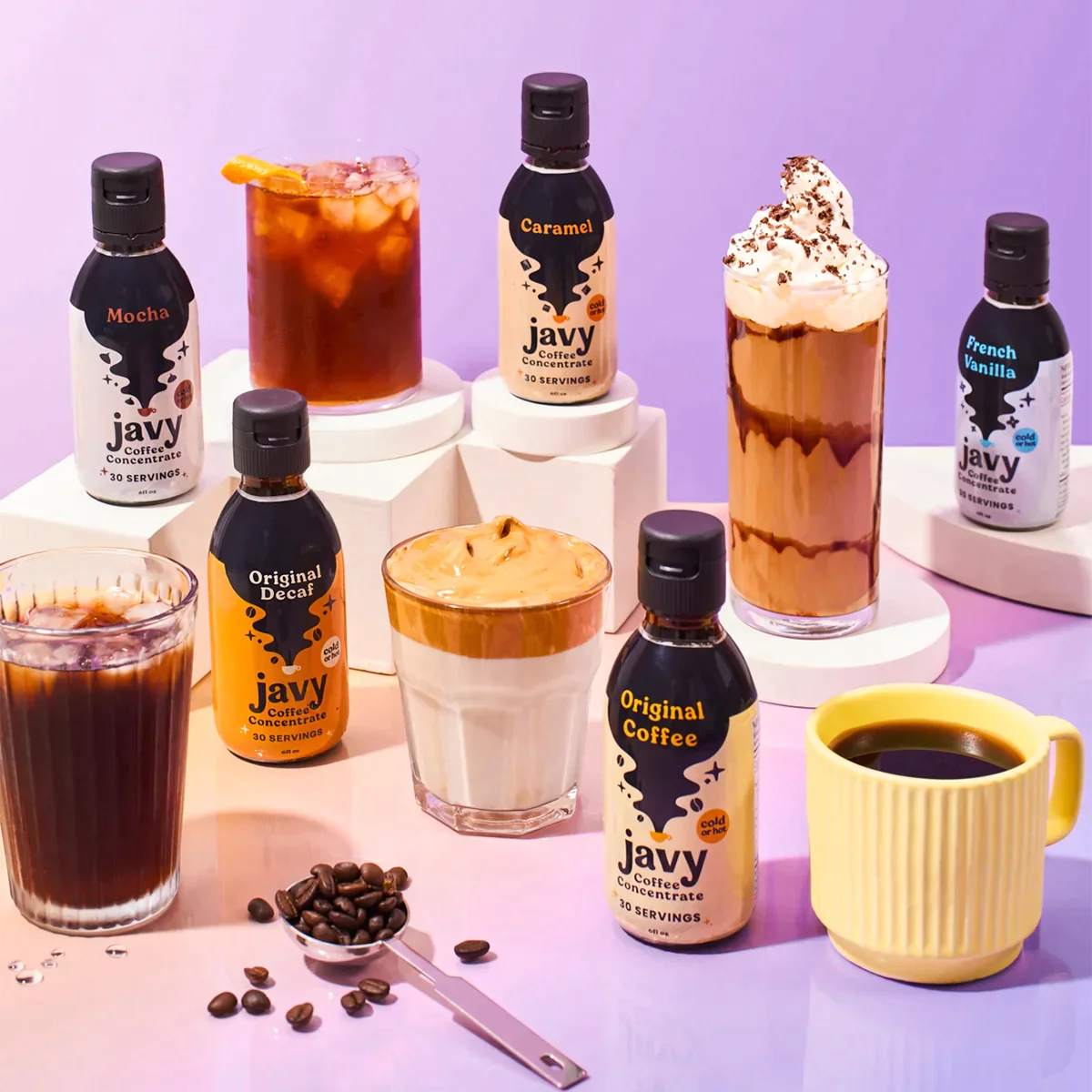 Iced Vanilla Cream Drizzle Coffee Concentrate