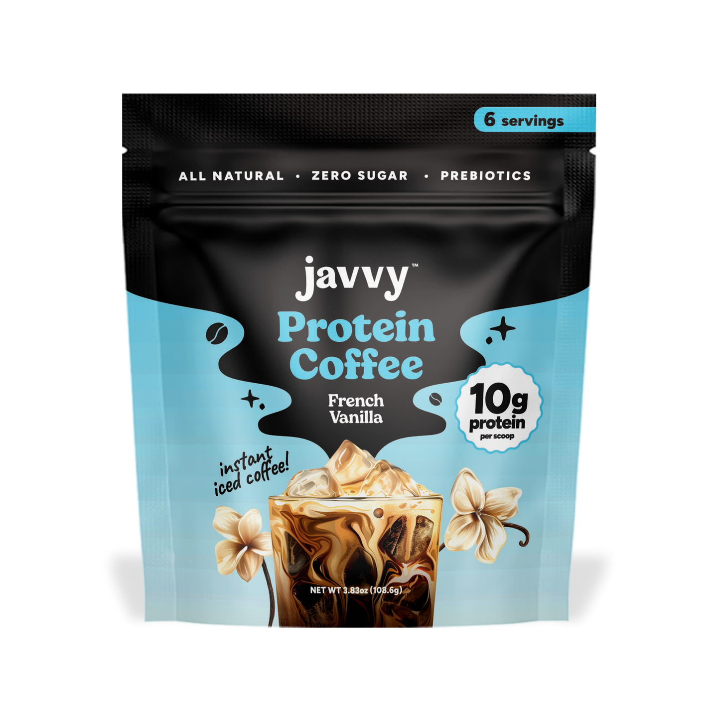 French Vanilla Protein Coffee (6 Servings)